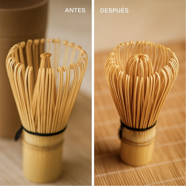BATIDOR DE BAMBÚ PARA TÉ MATCHA - CHASEN