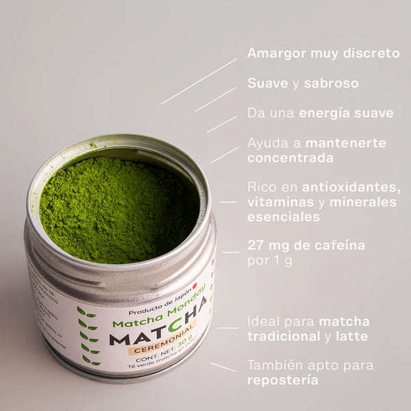 TÉ MATCHA CEREMONIAL ORGÁNICO